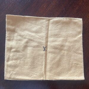 Louis Vuitton Tan Dust Bag